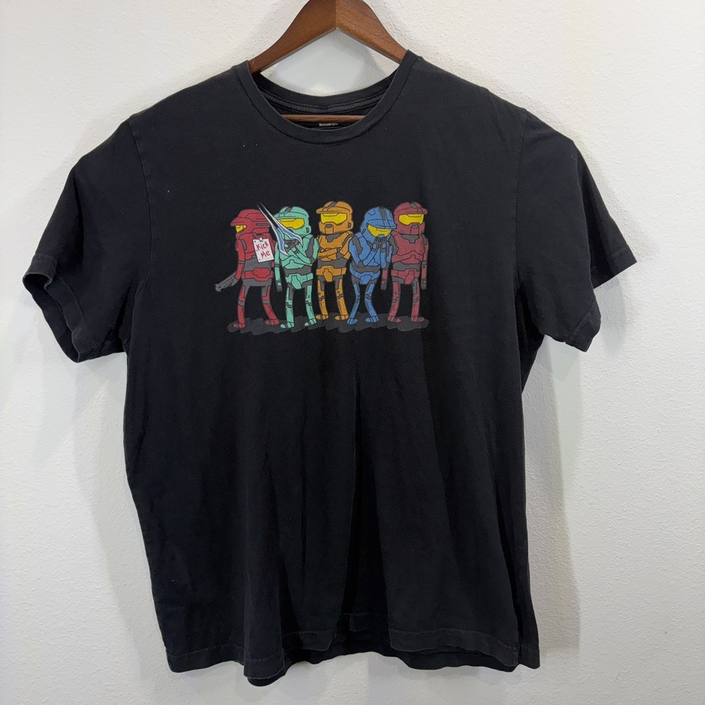 Rooster Teeth RTX Halo Spartans Convention Exclusive Graphic Tee Shirt 2XL RARE